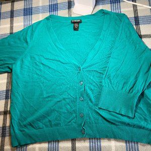 Teal Lane Bryant Cardigan Size 22/24